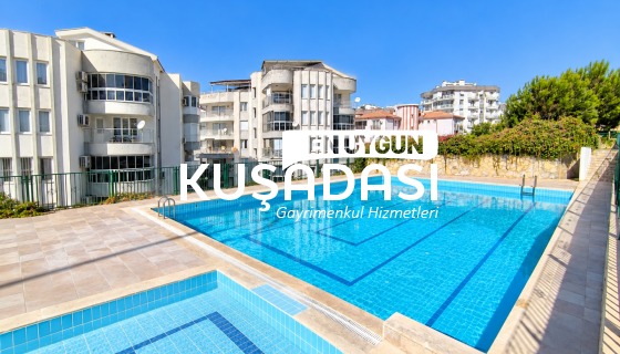 KUŞADASI EGE MAHALLESİNDE SATILIK 3+1 BAHÇE KATI GENİŞ DAİRE