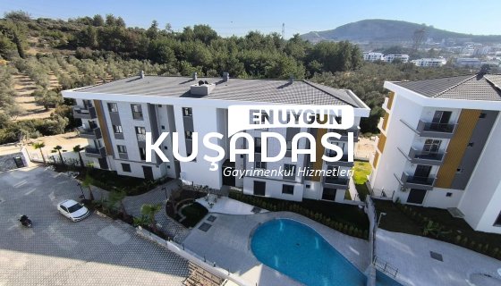 KUŞADASI ATA MH SIFIR SİTEDE SATILIK  1+1 DAİRE